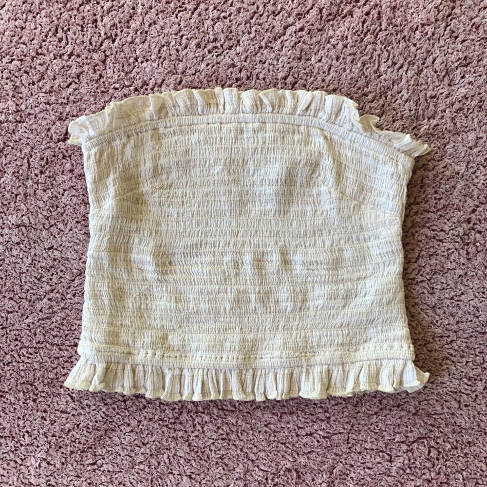 Urban Outfitters Tube Top - White Size Small